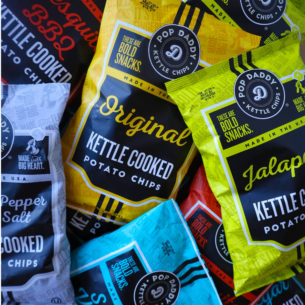 Mesquite BBQ Kettle Cooked Potato Chips 5.0 oz