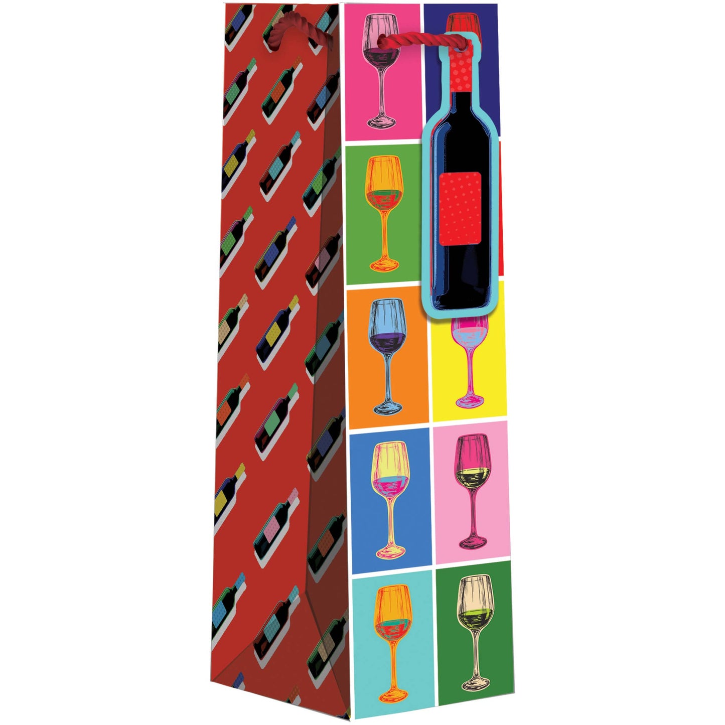 Wine Glasses Gift Bag