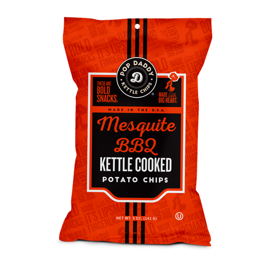 Mesquite BBQ Kettle Cooked Potato Chips 5.0 oz