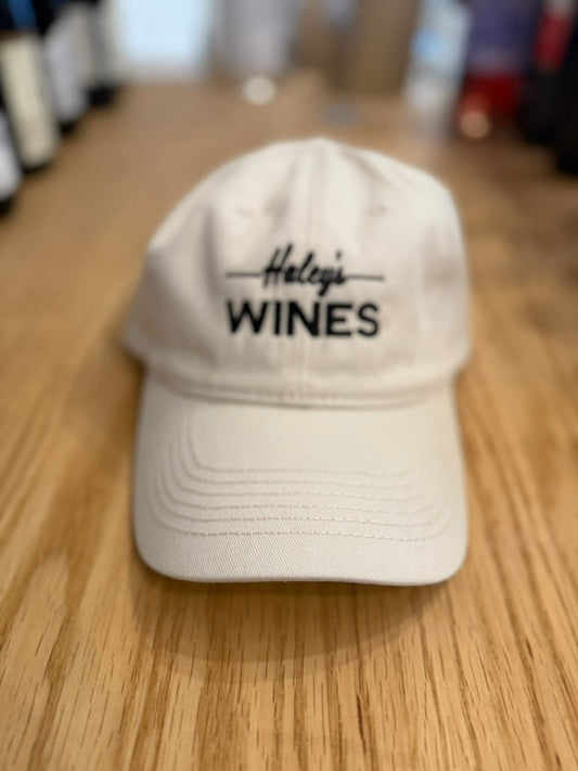Haley's Wines Hat - Cream