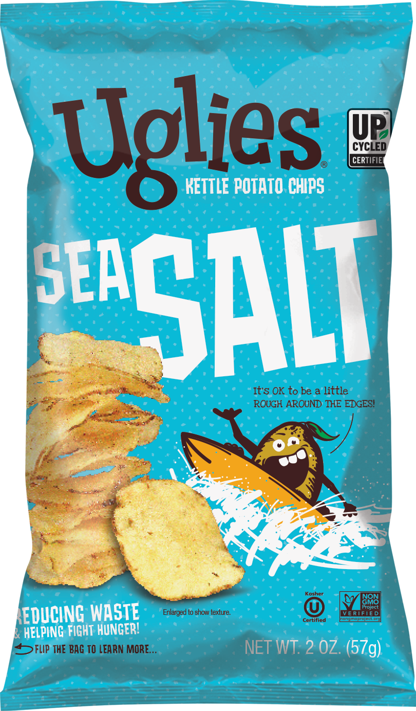 Uglies 2oz Sea Salt Kettle Cooked Potato Chips