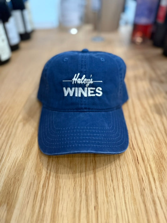 Haley's Wines Hat - Blue