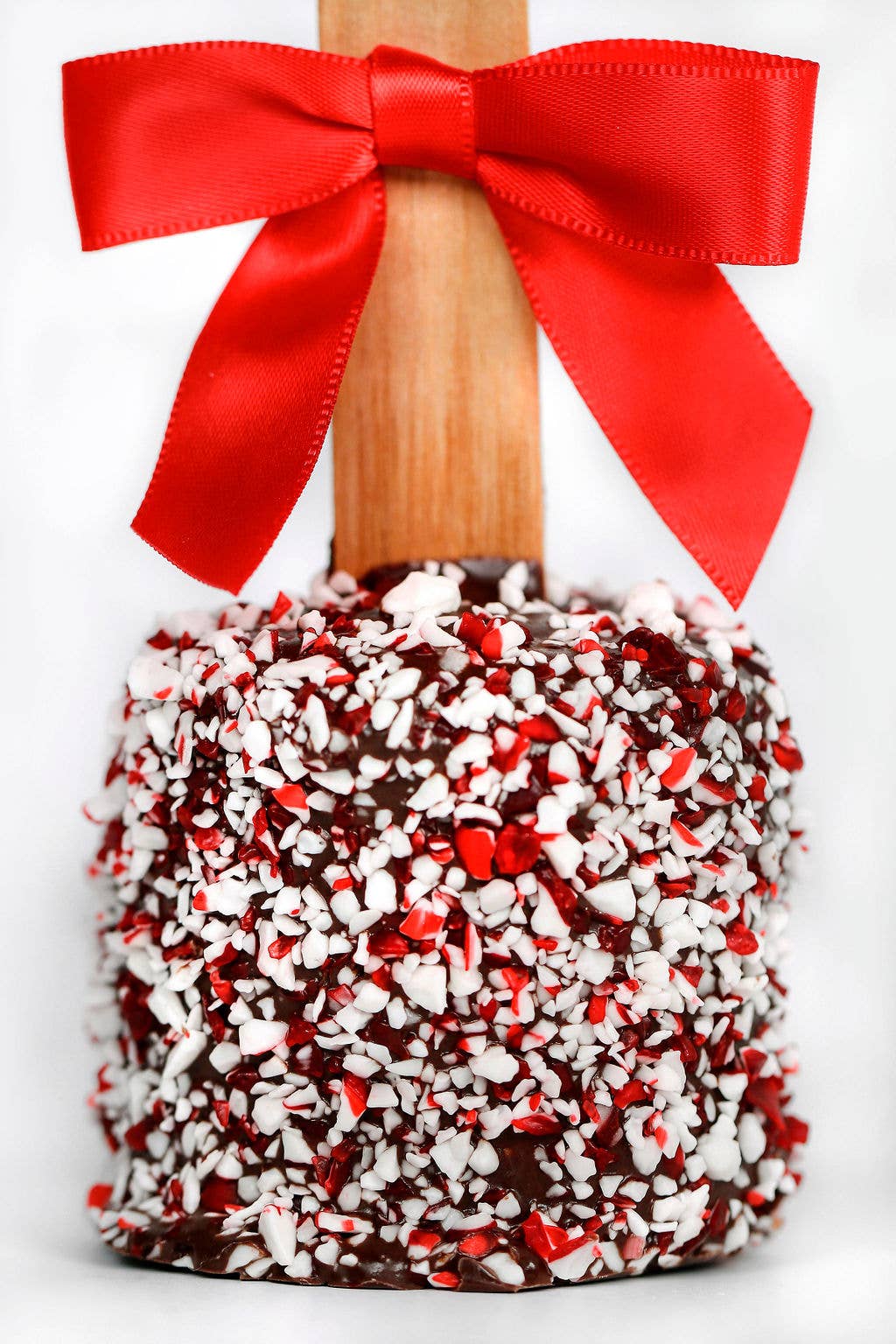 Chocolate Covered Candy Cane Marshmallow: Milk Chocolate