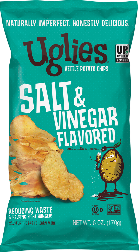 Uglies 6oz Salt & Vinegar Kettle Cooked Potato Chips