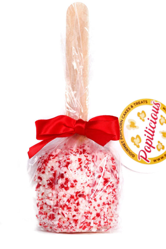 Chocolate Covered Candy Cane Marshmallow: Milk Chocolate