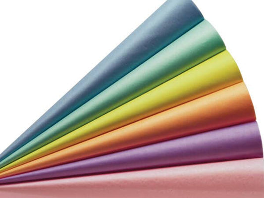 Color Tissue Paper 15X20" Sheets: Pastel Tissue